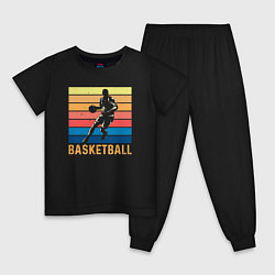 Детская пижама Basketball lettering