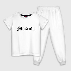 Детская пижама Moscow - Russia