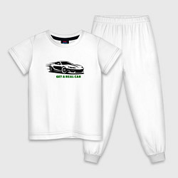Детская пижама Get a real car