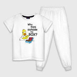 Детская пижама Outside the box