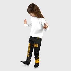 Брюки детские PUBG: Black Fashion, цвет: 3D-принт — фото 2