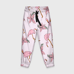 Детские брюки Розовый фламинго