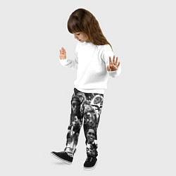 Брюки детские Music Rap allpic, цвет: 3D-принт — фото 2