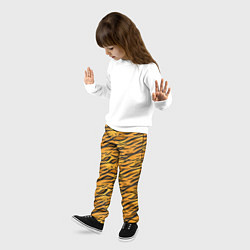 Брюки детские Тигровый Окрас Tiger, цвет: 3D-принт — фото 2