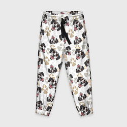 Брюки детские Далматинец Dalmatian, цвет: 3D-принт