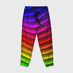 Детские брюки Color line neon pattern Abstraction Summer 2023