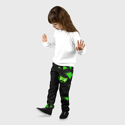 Брюки детские GreenMini HuggyWuggyPoppy Playtime, цвет: 3D-принт — фото 2
