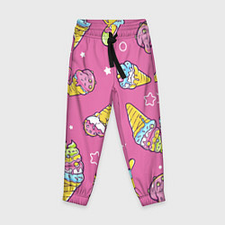 Детские брюки Разноцветное Мороженое Со Звёздочками