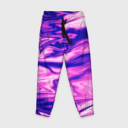 Детские брюки Розово-фиолетовый мраморный узор