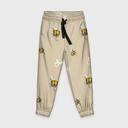 Детские брюки Цветы Ромашки и Пчёлы
