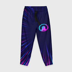 Брюки детские Great Wall neon speed lines, цвет: 3D-принт