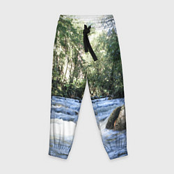 Детские брюки Течёт река в лесу