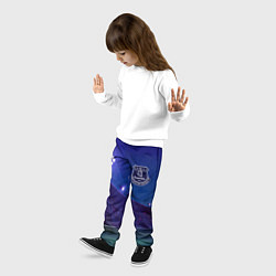 Брюки детские Everton ночное поле, цвет: 3D-принт — фото 2
