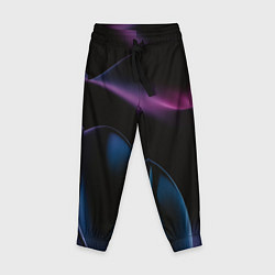 Детские брюки Абстрактные фиолетовые волны