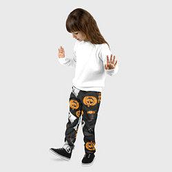Брюки детские Halloween 31 окт, цвет: 3D-принт — фото 2