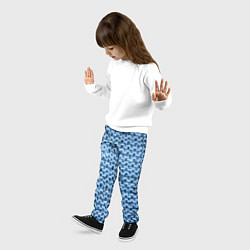 Брюки детские Грубая шерстяная вязка - мода, цвет: 3D-принт — фото 2