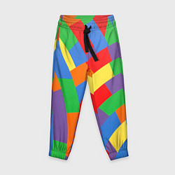 Детские брюки Разноцветные текстуры и паттерны