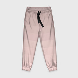 Детские брюки Монохромный полосатый розовато-бежевый