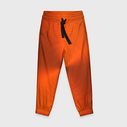 Детские брюки Оранжевый волнообразный дисковый узор