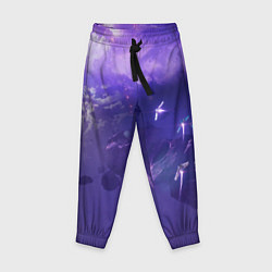 Детские брюки Фиолетовый необъятный космос