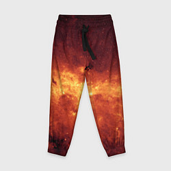 Детские брюки Огненная галактика