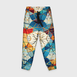 Детские брюки Geometric mosaic