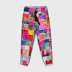 Детские брюки Разноцветные лоскутки