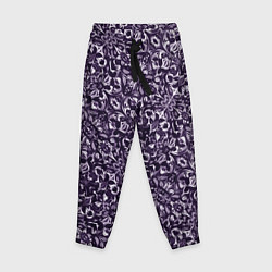 Детские брюки Фиолетовый паттерн узоры