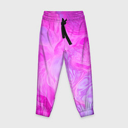 Брюки детские Розовая текстура, цвет: 3D-принт