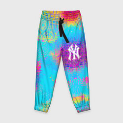 Брюки детские New York Yankees - baseball team - logo, цвет: 3D-принт