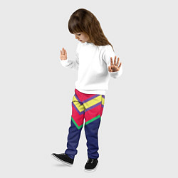 Брюки детские Фасон из 90-х, цвет: 3D-принт — фото 2