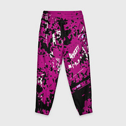 Брюки детские Фиолетовая иллюстрация, цвет: 3D-принт