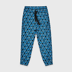 Детские брюки Синие и чёрные треугольники