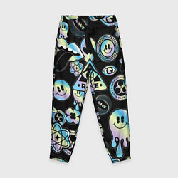 Брюки детские Rave gradient, цвет: 3D-принт