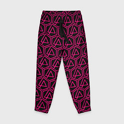 Детские брюки Linkin park pink logo