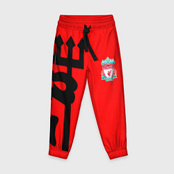 Брюки детские Liverpool fc sport steel, цвет: 3D-принт