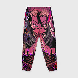 Брюки детские Магическая битва Сукуна расширение территории, цвет: 3D-принт