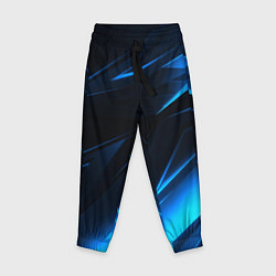 Брюки детские Грани неоновые текстура, цвет: 3D-принт