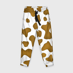 Брюки детские Пятна коровы, цвет: 3D-принт