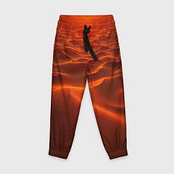 Брюки детские Красная жара, цвет: 3D-принт