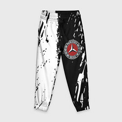 Брюки детские Mercedes краски текстура, цвет: 3D-принт