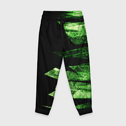 Брюки детские Color green black, цвет: 3D-принт