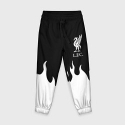 Брюки детские Liverpool белый огонь, цвет: 3D-принт