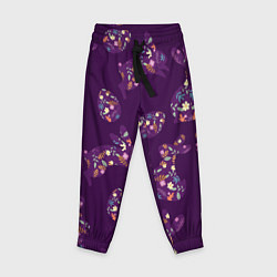 Брюки детские Кролики и яйца, цвет: 3D-принт