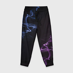 Брюки детские Color black blue pink, цвет: 3D-принт