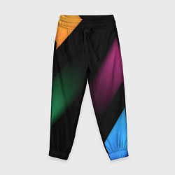 Брюки детские Multicoloured, цвет: 3D-принт