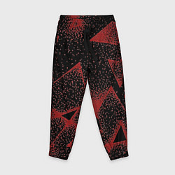 Брюки детские Triangles with dots, цвет: 3D-принт