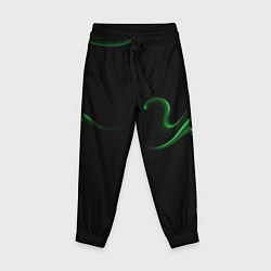 Брюки детские Color green abstraction, цвет: 3D-принт