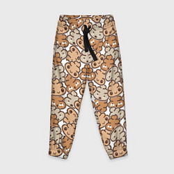 Брюки детские Какашки, цвет: 3D-принт