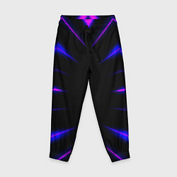 Брюки детские Color black neon neon, цвет: 3D-принт